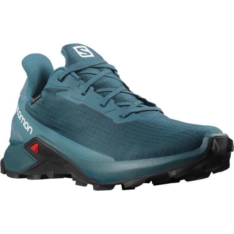 Salomon Alphacross 3 GTX Trailove Bezecke Tenisky Panske Tyrkysové | SK 1PMFWH